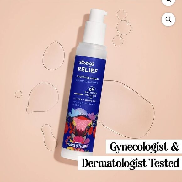 Bundle: Skintimate Bloom Shaving Gel 7 oz, Always Relief Soothing Serum 50 ml. - Picture 8 of 8